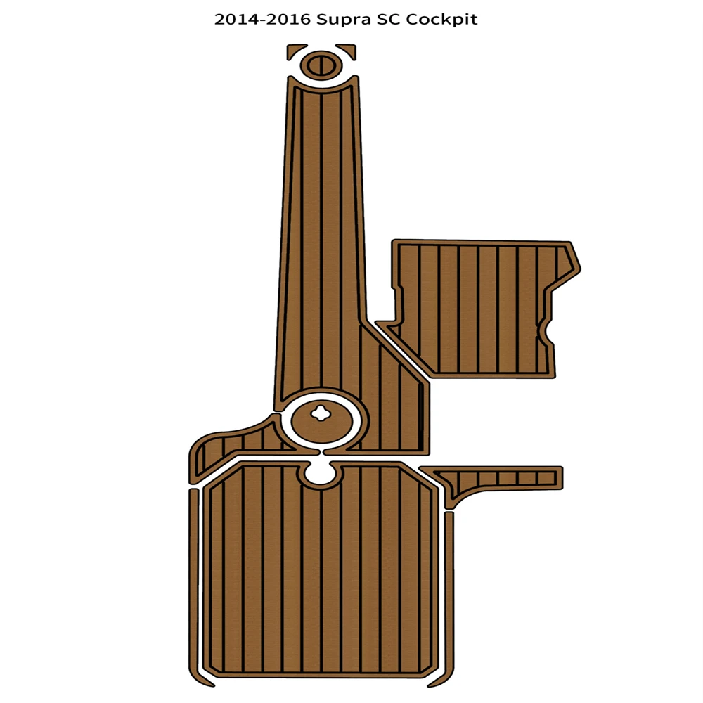 

2014-2016 Supra SC Cockpit Boat EVA Faux Foam Teak Deck Floor Pad