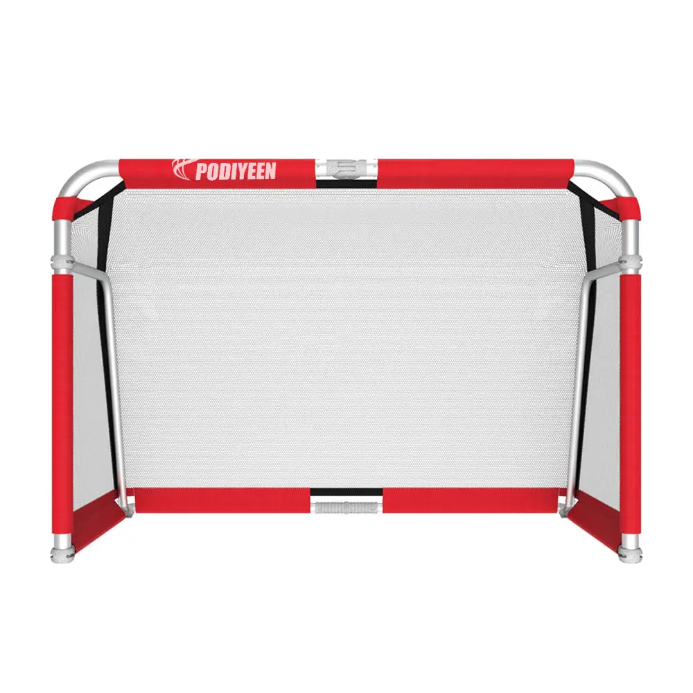 1 легкий прочный футбольный ворота с алюминиевой рамой и сеткой, идеально подходит для тренировок на заднем дворе и игры в матч 2025 г.