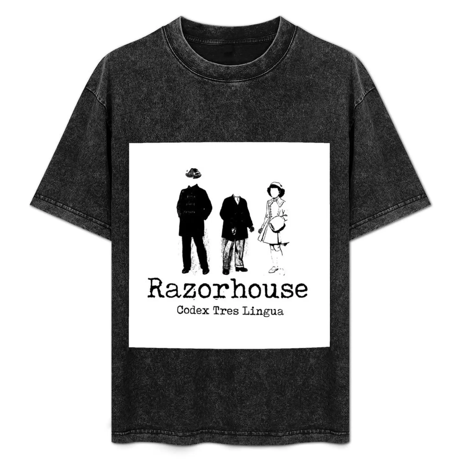 Razorhouse Codex Tres Lingua T-Shirt for a boy baggy shirts luxury clothes men