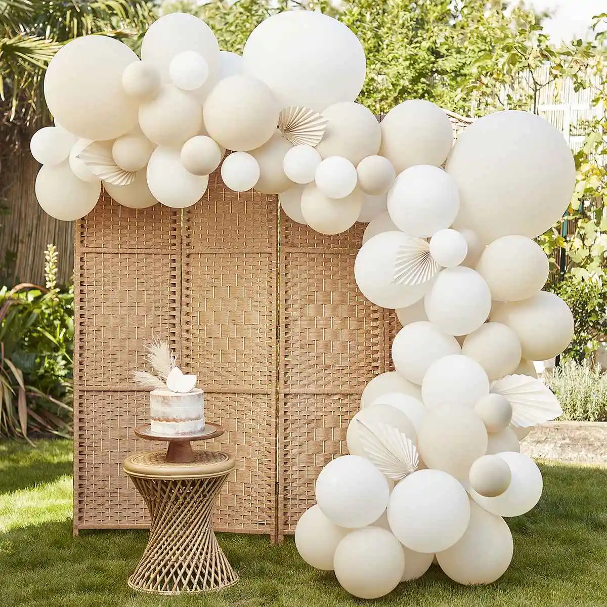 

Sand White Balloon Garland Arch Kit Birthday Party Decor Kids Birthday Ballon Wedding Party Supplies Latex Ballon Baby Shower