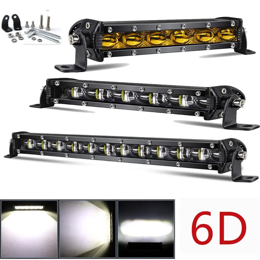 6D Ultra Strip LED Light Bar 8