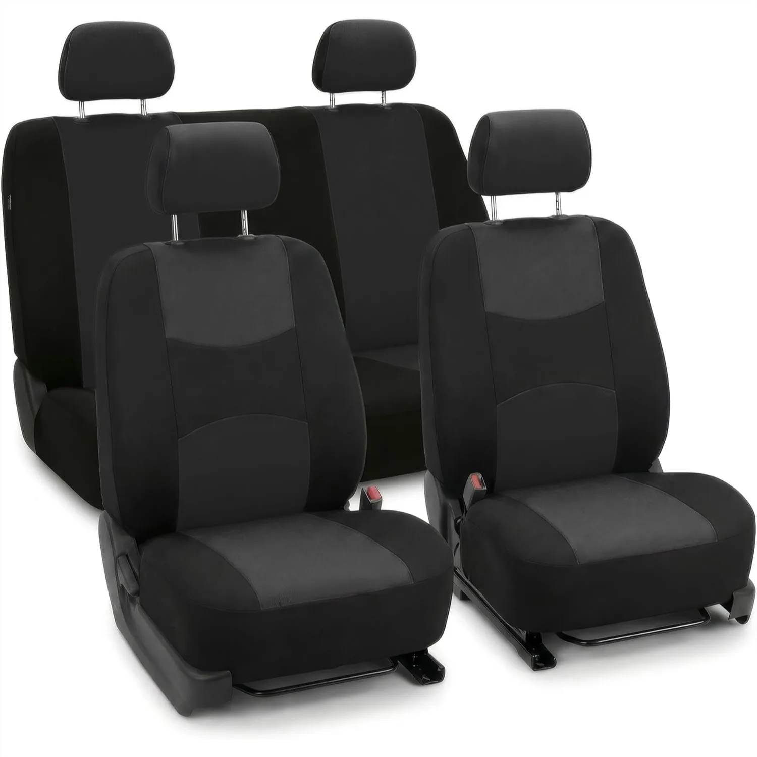 

Universal Fit Car Seat Covers Full Set for Cars Trucks SUVs with Machine Washable Cloth and Easy Installation