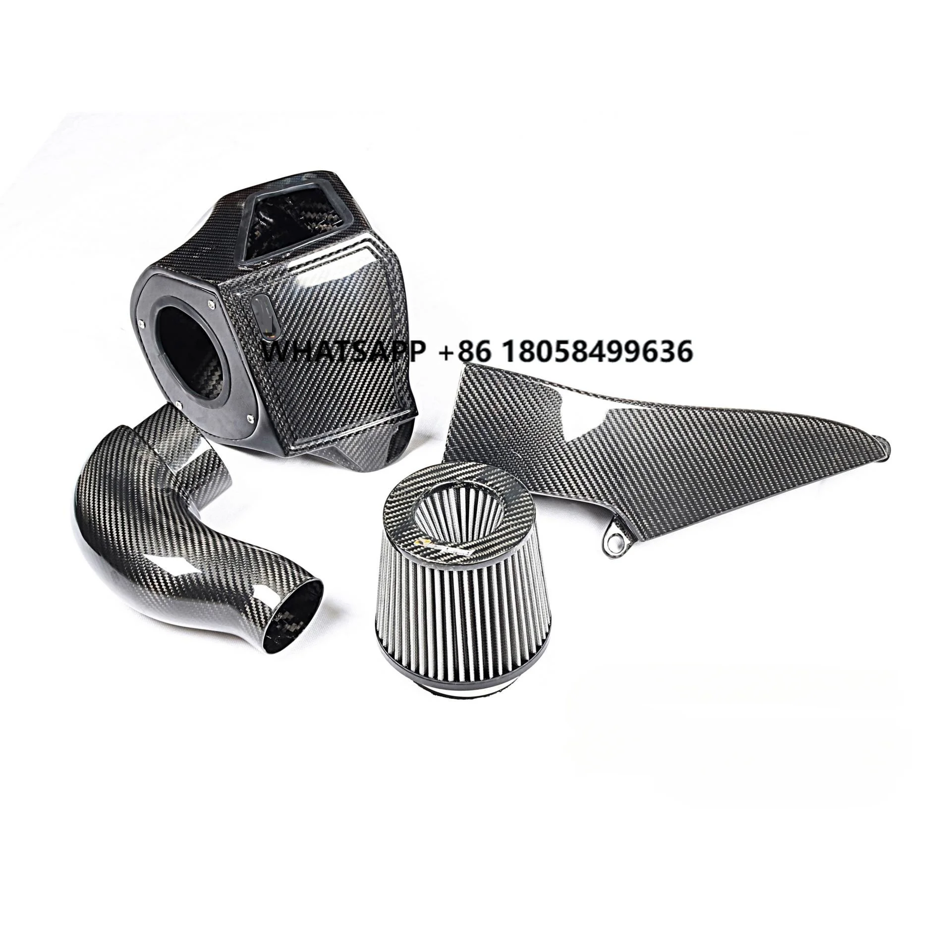 

Automotive Engine Parts Suitable for A6 A7 S6 S7 C8 (EA888) 3.0T High-performance Carbon Fiber Cold air Intake System Kit