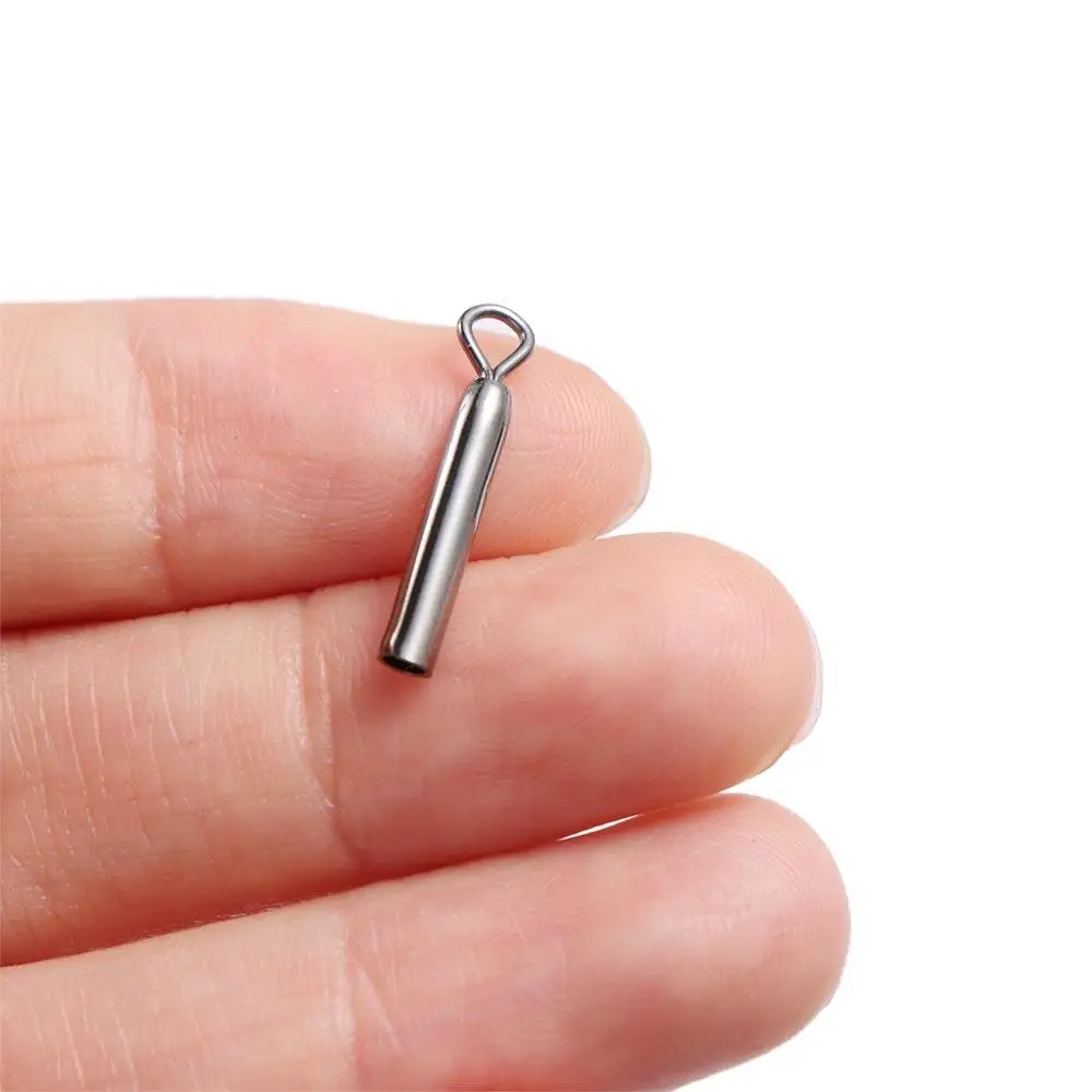 

Straight Type Fishing Line Fixed Tube 360 Degree Connect Copper Float Rest Connect Anti Knot No Deformation Fishing Copper Tube