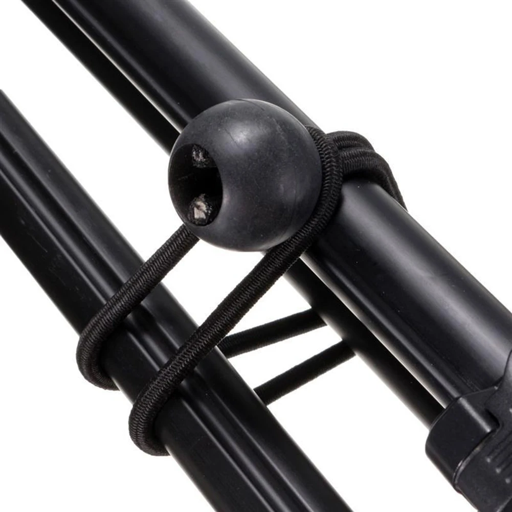 Flagpole Flag Pole Clip 10Pcs Fixed Elastic Rope Elastic Rope Flagpole Clamp Plastic Rope Ball Flag Poles Parts