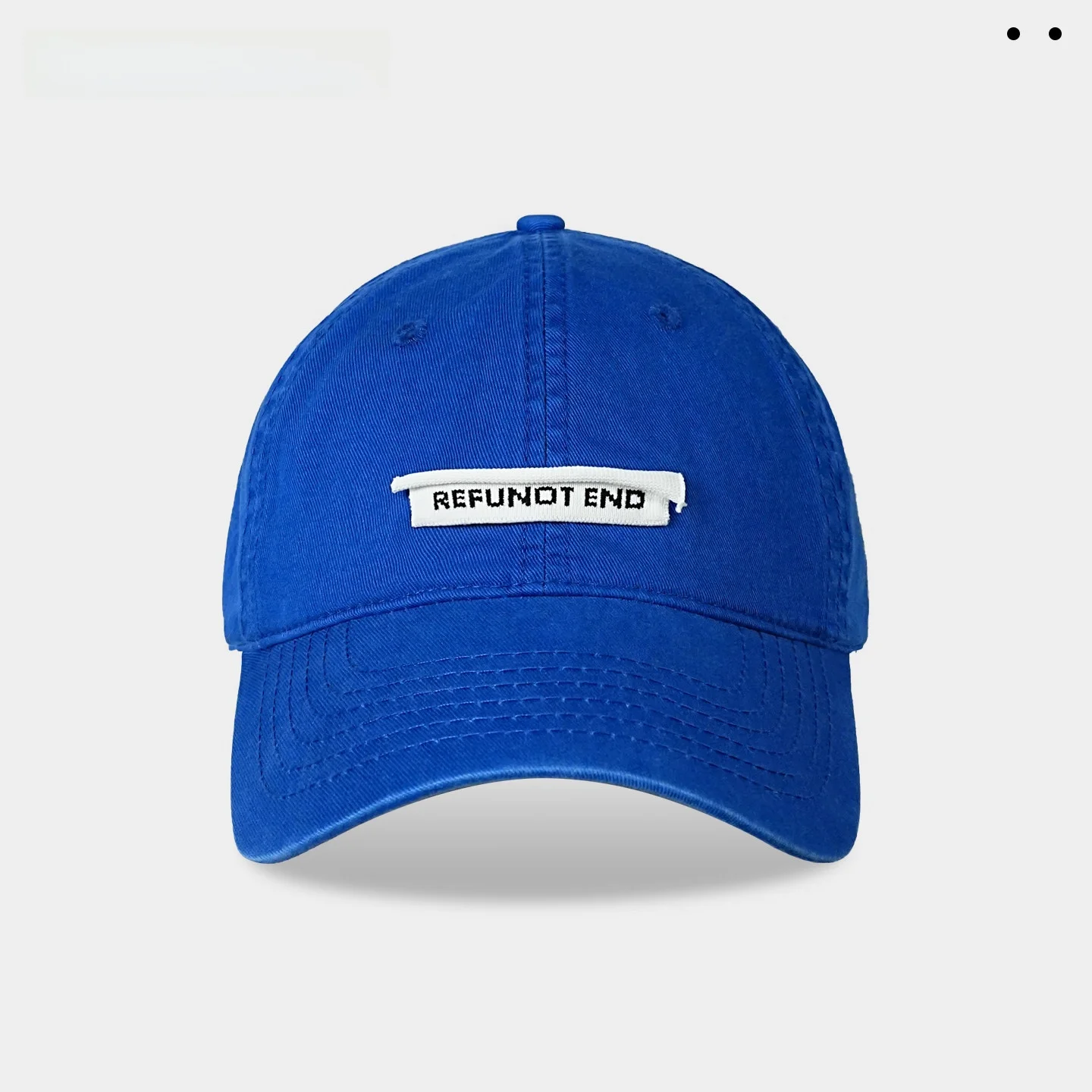 blue-baseball-cap-women's-casual-wide-brim-hat-face-slimming-spring-summer-cotton-sunshade-duckbill-cap-adjustable-round-top