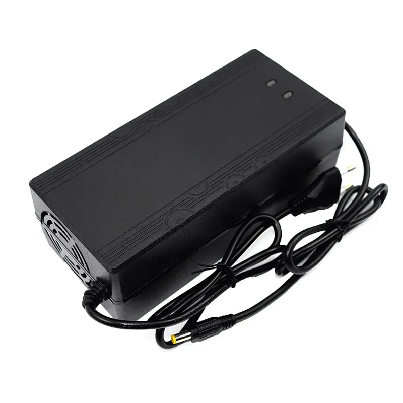 54.6V 67.2V 84V 5A Lithium Battery Charger With Fan AC110-220V For13S 16S 20S 48V 60V 72V 5A Li-ion Cell Intelligent&fastCharger