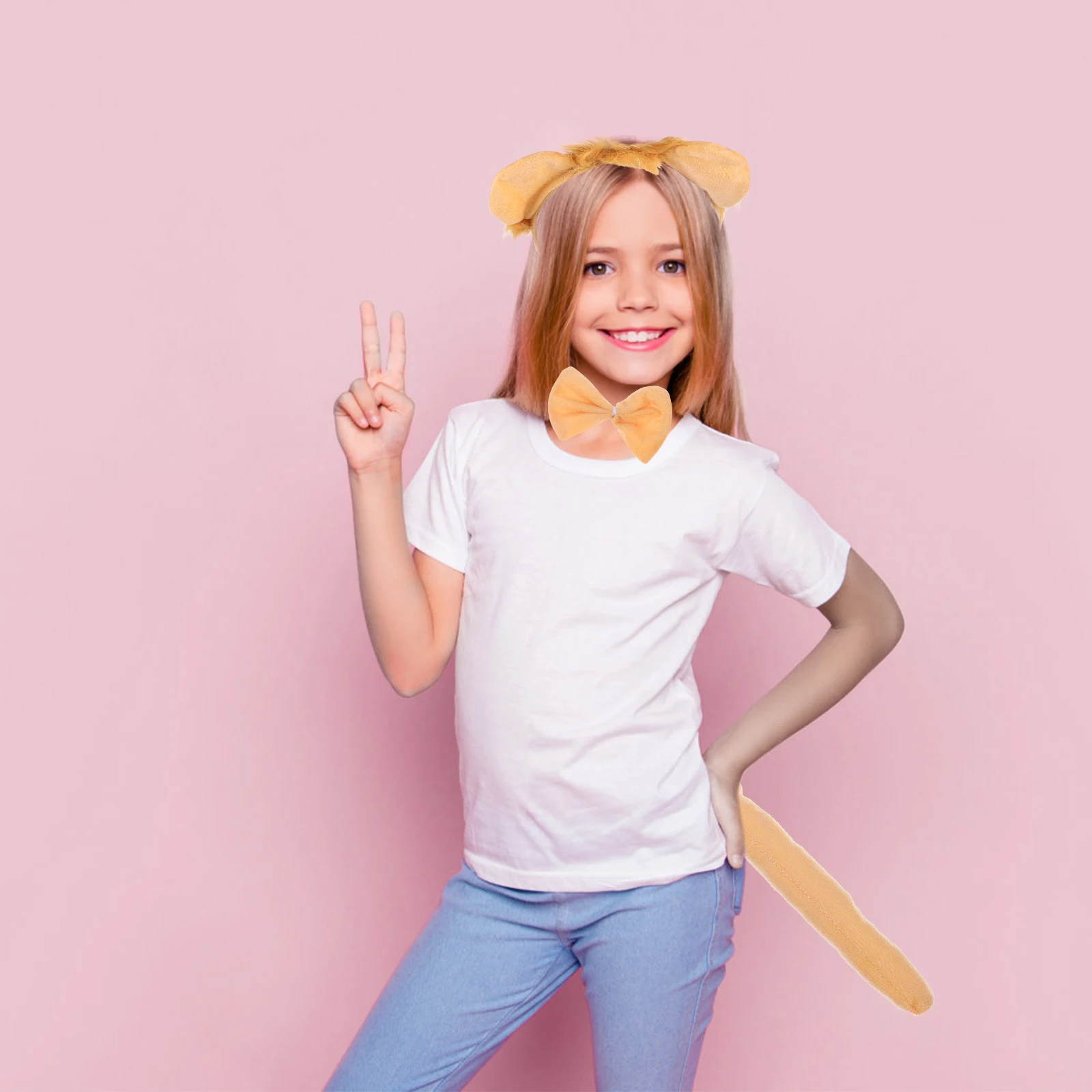

Lion Headband Animal Costumes for Women Headbands Clothing Ears Halloween Fabric Lions Child