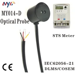 Sonde optique TTL à lumière infrarouge IR IEC1107 DLMS, communication bidirectionnelle, compteur de kWh, compteurs d'électricité et de gaz