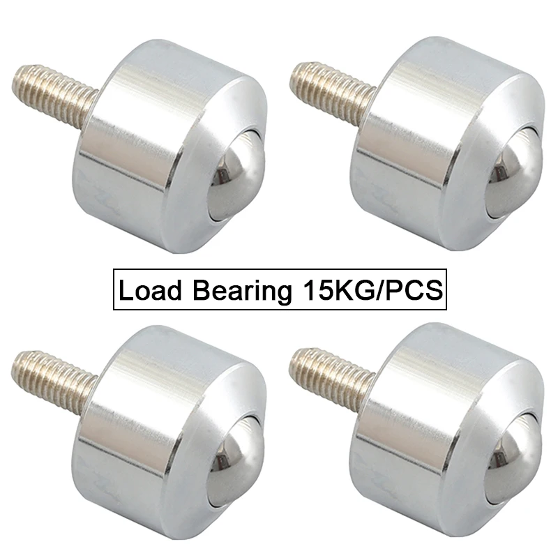 HOT 20PCS Precision Conveying Universal Wheels Bearing Steel Ball Bull Eye Wheels Industrial Equipment Universal Transfer Wheels