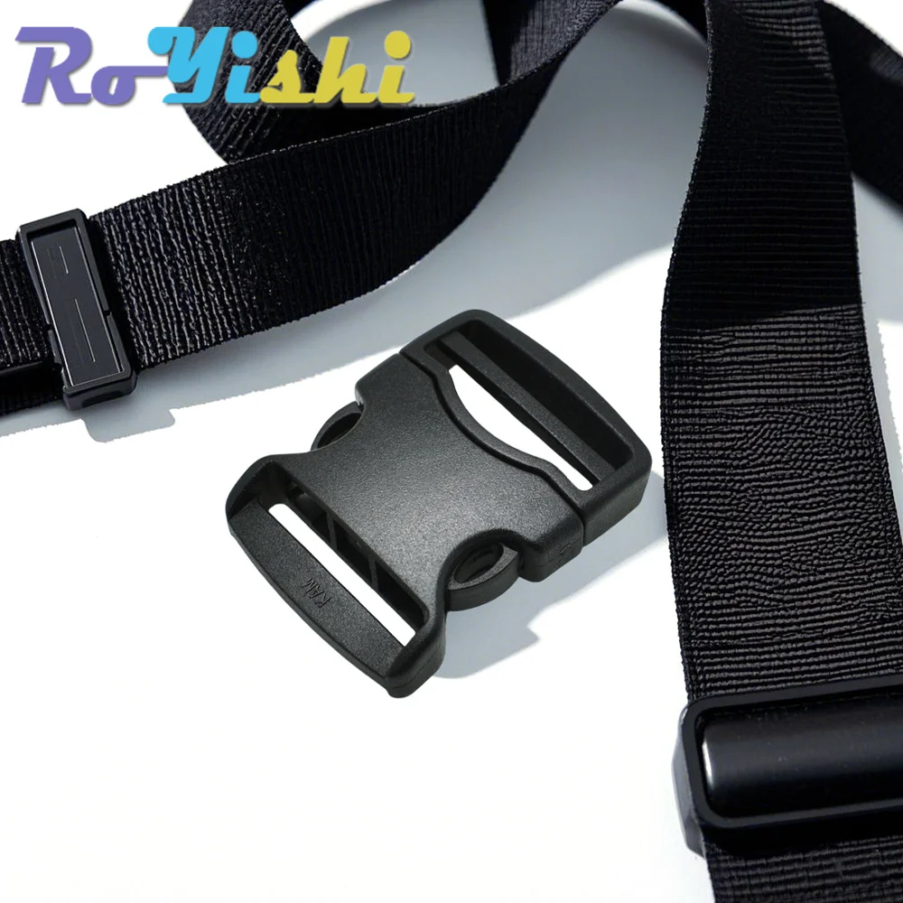 10 قطعة/الحزمة 20 مللي متر 25 مللي متر 32 مللي متر 38 مللي متر 50 مللي متر حزام فصل مشبك للرياضة في الهواء الطلق حقائب الظهر الطلاب الأمتعة إكسسوارات السفر