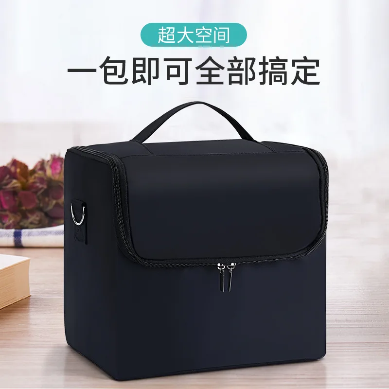 Cosmetic Case Portable Embroidery Manicure Toolbox Makeup Bag Portable Cosmetics Storage Bag