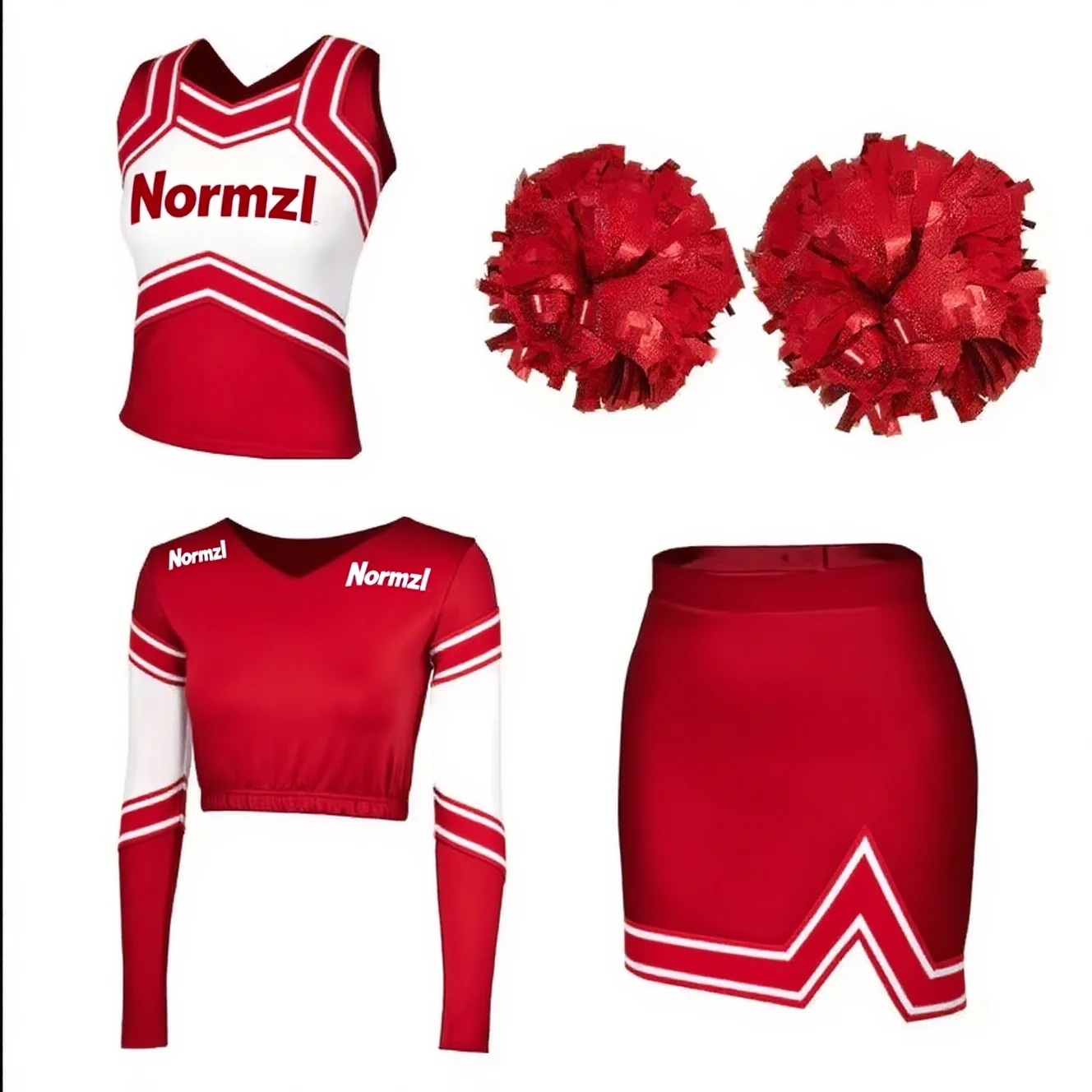 

Custom Fashion Girls Performance Cheer Costume Cheer Leading Uniforms School Cheerleading Sideline Cheer Uniform