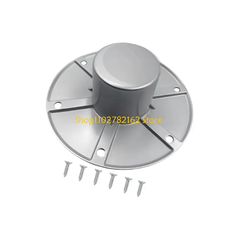 547B Table Leg Mounting Base Screws Secure Anti Shake Design Aluminum For