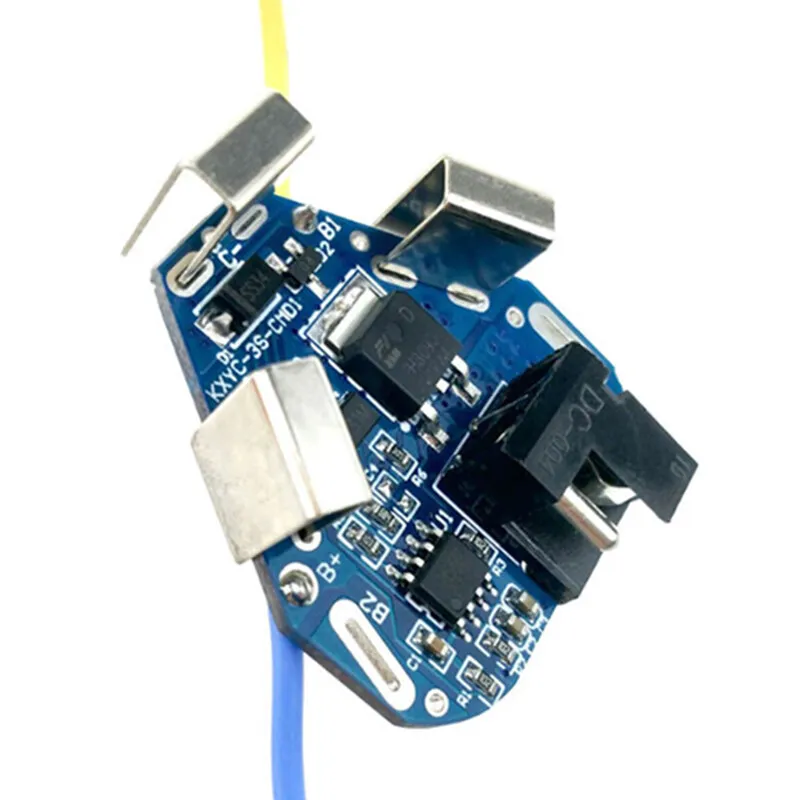 3S 12V BMS DC  Lithium Drill Power 18650 Lithium Battery Protection Board Circuit Module for 3 Cell Packs BMS