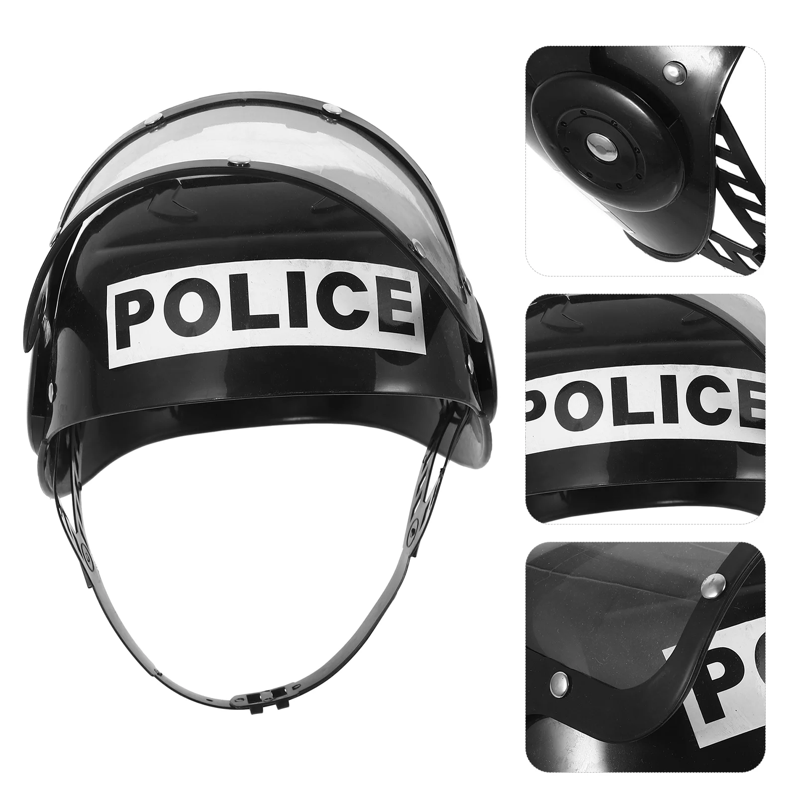 Police Hats Props Party Costumes Cosplay for Kids Stage Performance Caps Children Decorative Hard