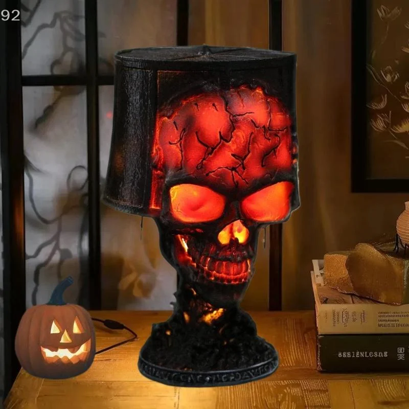 唯一無二のUSBスカル溶岩ランプ; ハロウィーンゴシック装飾 - Lava Lamp Desktop のレビューと価格