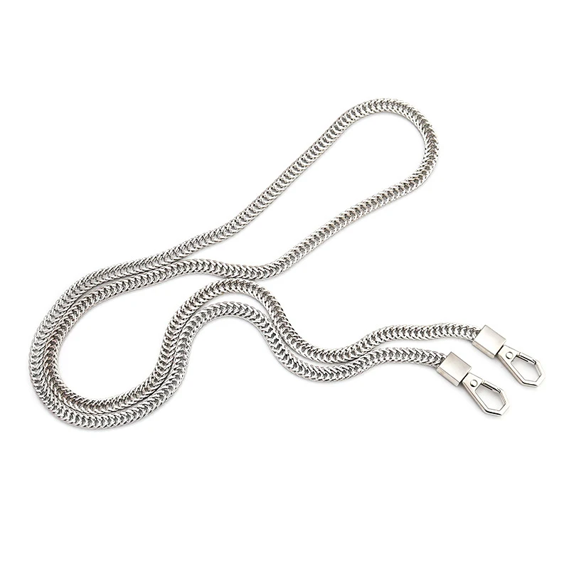 Bag Chain DIY Gold/Silver/Gun Black Bag Strap Replacement Purse Chain Shoulder Bag Straps Small Handbag Purse Handle Chain