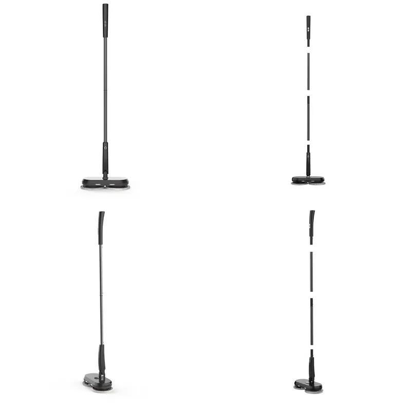 for Handheld Floor Mop 2 in 1 Wet and Dry Rotary Cordless Electric Mop with 150ml Water Tank