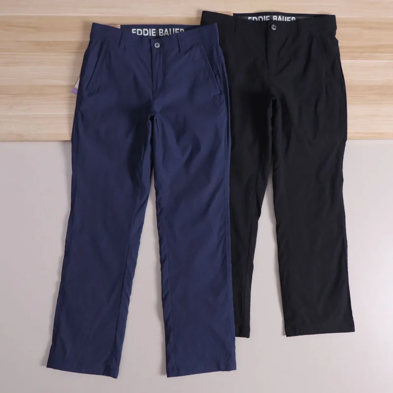 

American Sle Men's Autumn Winter Outdoor Windproof Waterproof Warm Straight Leg Commuter Casual Long Pants