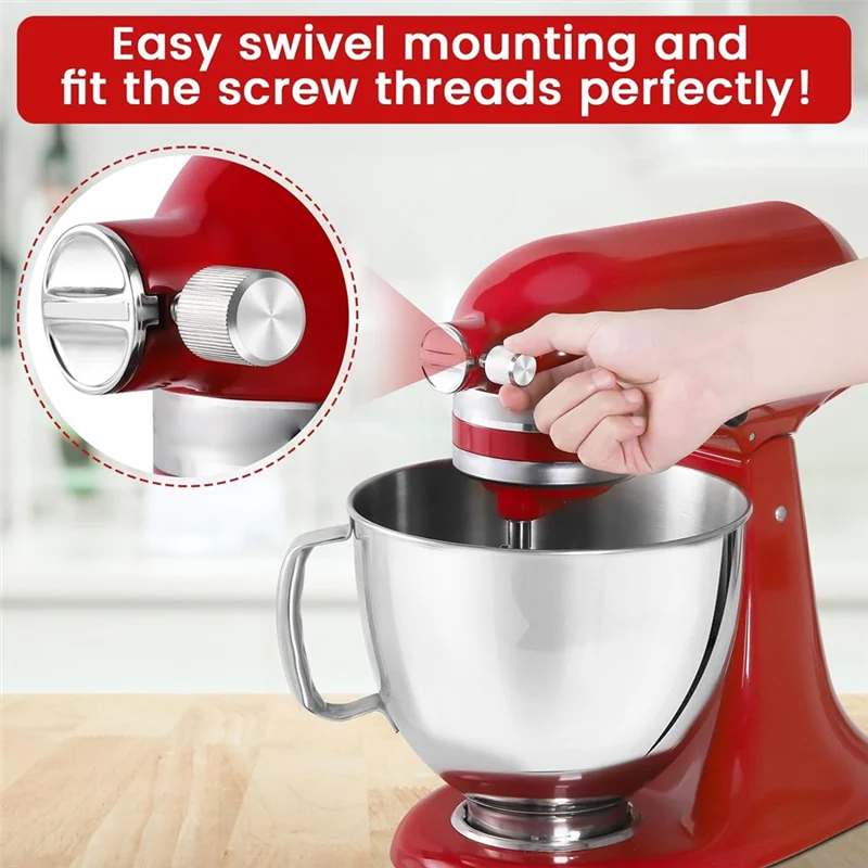 BAAG-4PCS مقبض مرفق برغي الإبهام لخلاطات حامل كيتشن ايد، ملحقات المسمار المحور