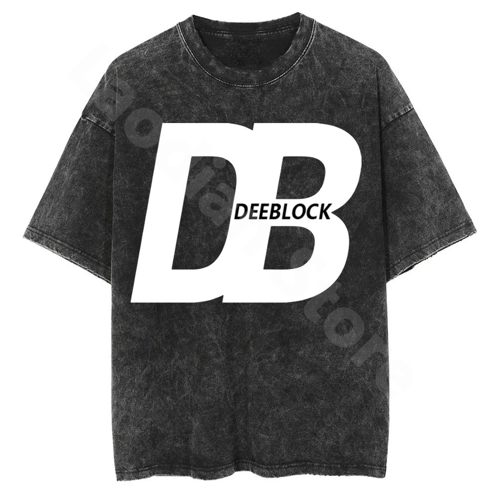 Duke Dennis Washed Cotton T-shirt Hip Hop Tshirt Vintage Short Sleeve Fashion Tee Shirt Casual Tops Tees Men Women Crewneck