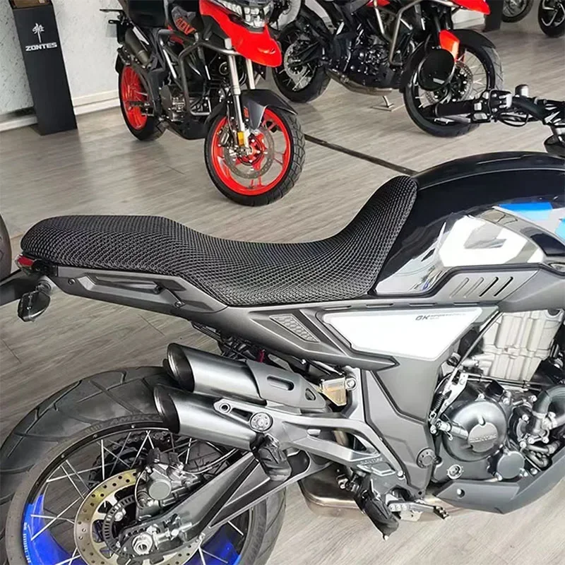 Neue Für Zontes G1-125 G2-125 Kissen Abdeckung Motorrad Atmungsaktive Kissen Fit ZONTES GK125 GK155 GK350 125GK 155GK 350GK – Detail 3