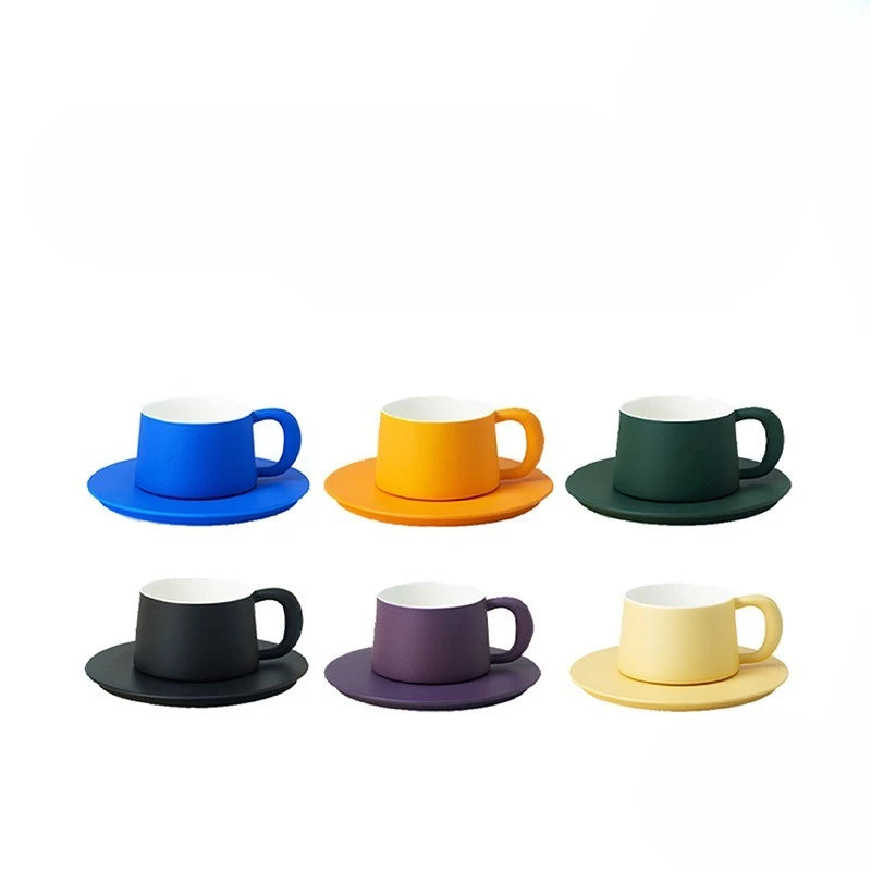 

Latte cup, high-end, handmade ceramic, mug.