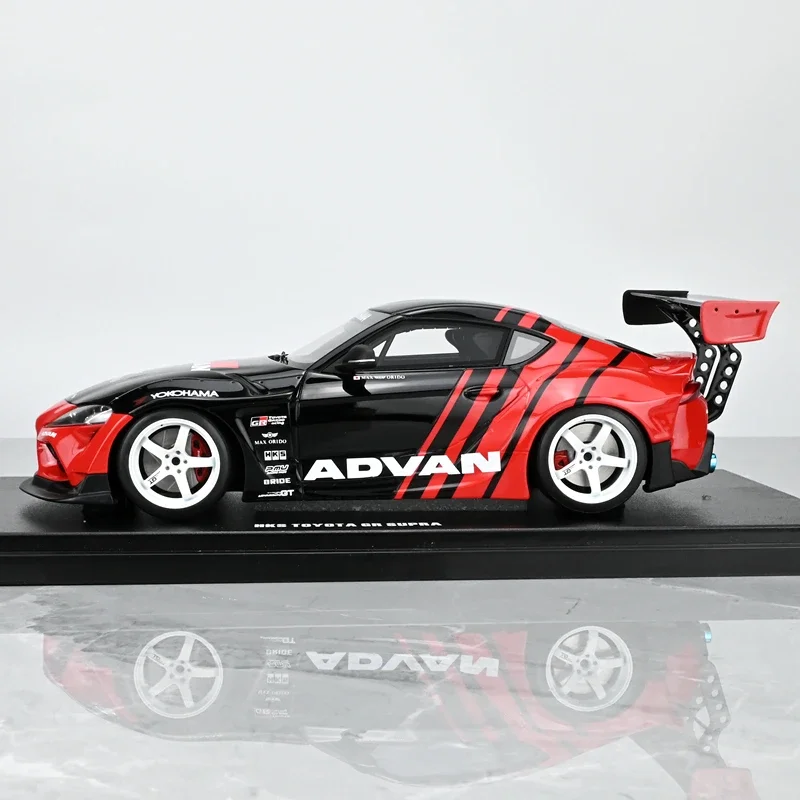 GT Spirit 1/18 Toyota Supra GR By Advan Alloy Toy Motor Vehicle Diecast Metal Model Gifts