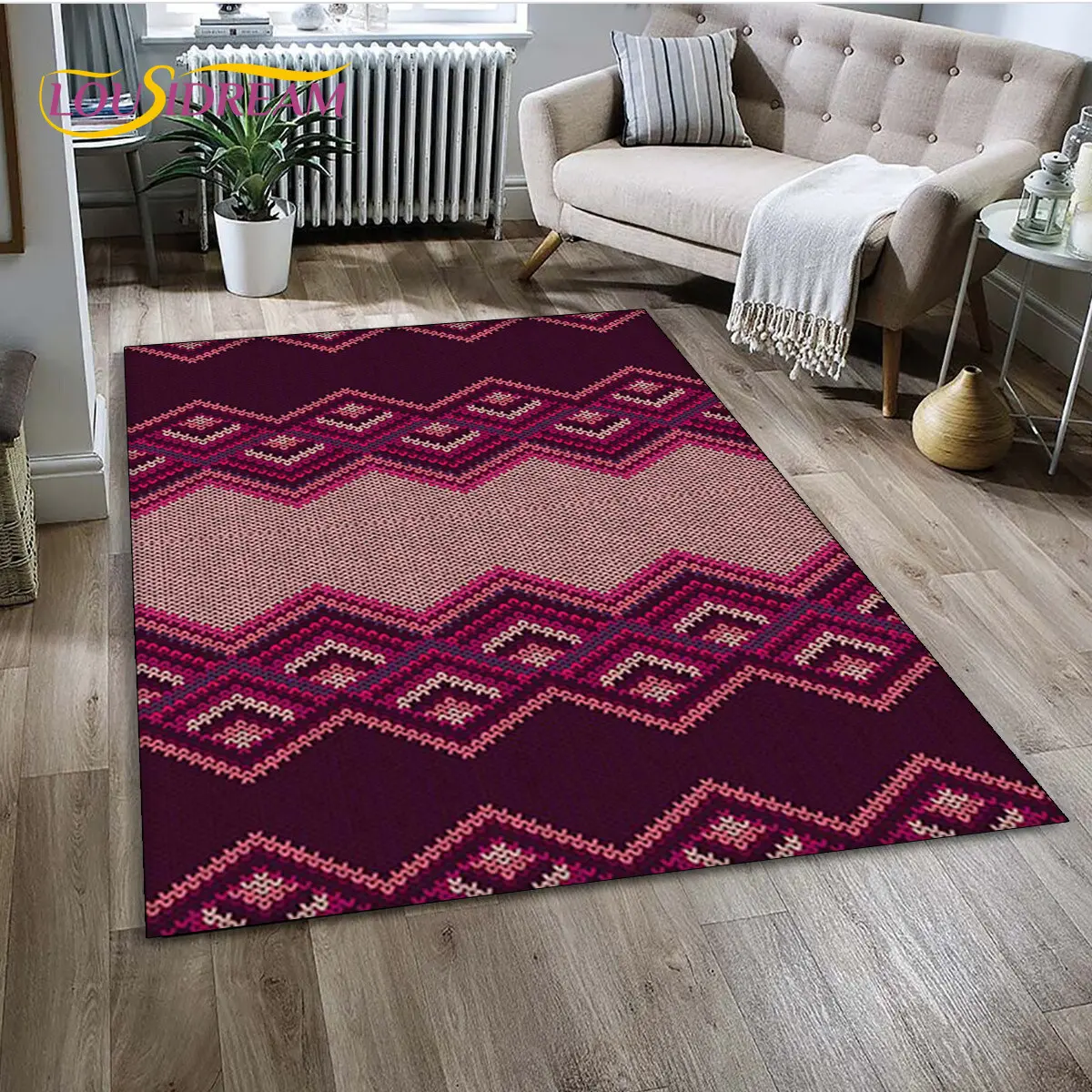 Bohemia Nordic Persia Series Area Rug,Carpet Rug for Home Living Room Bedroom Sofa Doormat Kitchen Decor,kids Non-slip Floor Mat