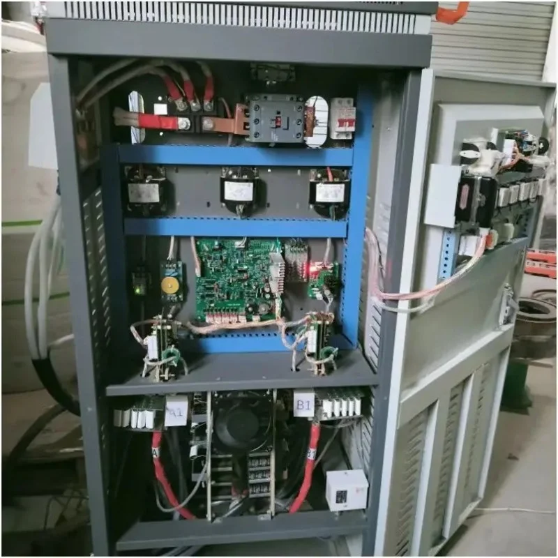 Quenching and Annealing High Frequency Induction Heater induction heating Iron Rod Induction Reheating Furnace