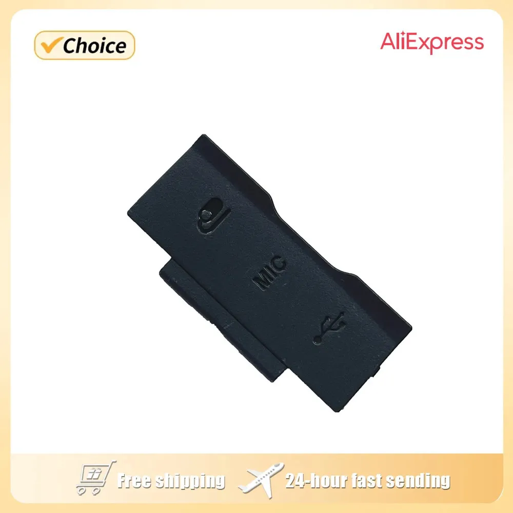 Original Black USB MIC A/V Out Cover Rubber Replacement Repair Part For Nikon D5500 D5600 SLR