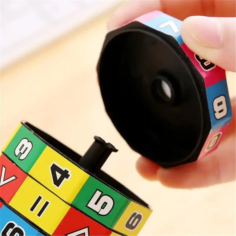 Children Montessori Toy Mathematics Numbers Magic Cube Toy Puzzle Game Early Learning Educational Fun Calculate Math Game