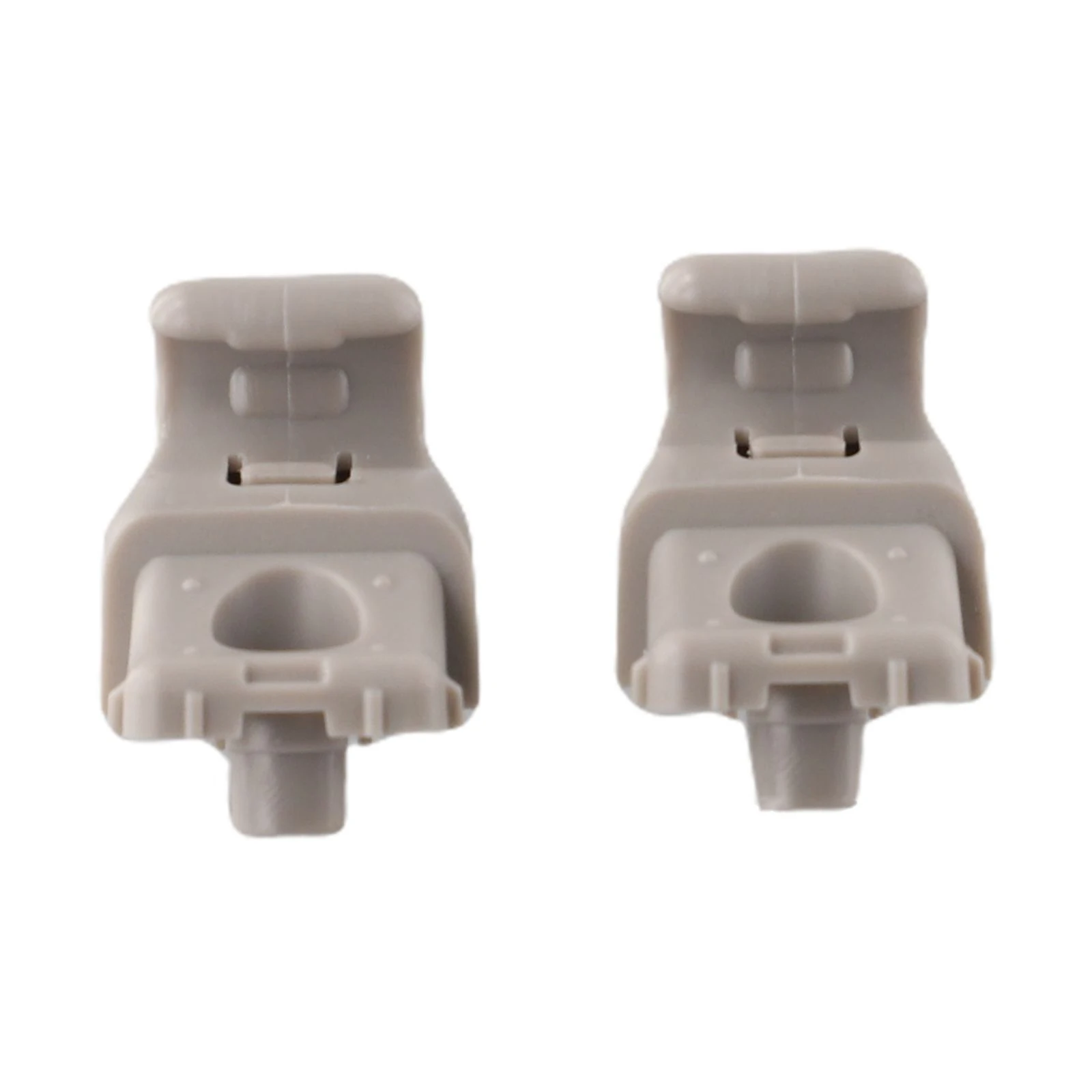 

Для Tesla для модели 3 2017 2020, сменные зажимы-крючки для солнцезащитного козырька, АБС-пластик, аксессуары для салона автомобиля, упаковка из 2 шт. 113099300A