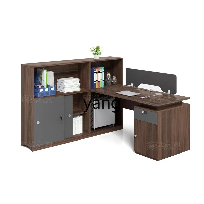 LMMsimple modern 4-person staff seat office staff card seat 6 screen partition