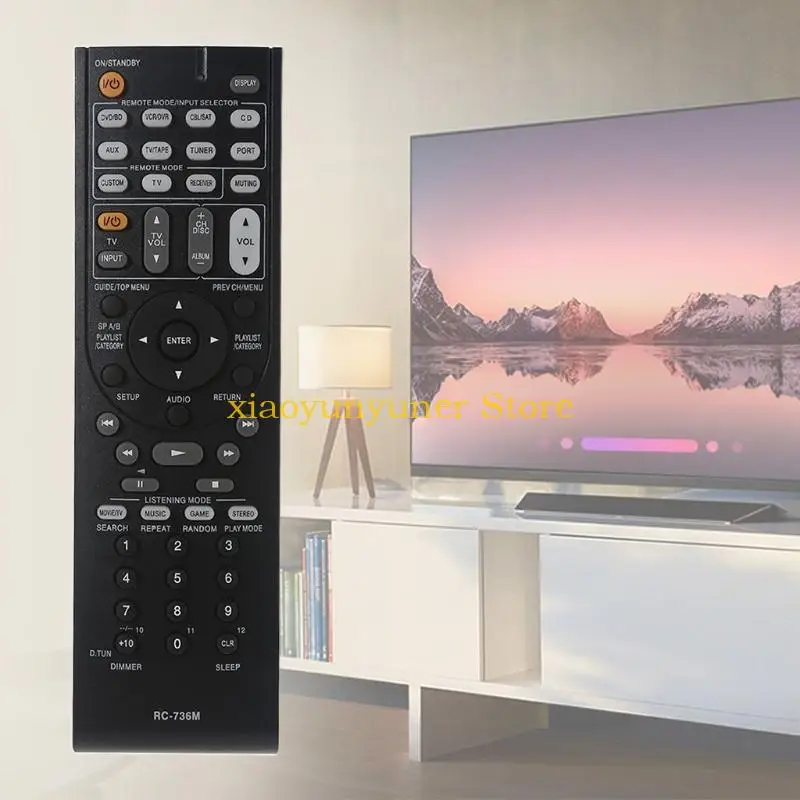 P9JB For Onkyo Home Theater System SKC-570 HT-R570 HT-S5200 HT-S5200B HTP-570 SKF-570 LSKF-570R,RC 736M Remote Control