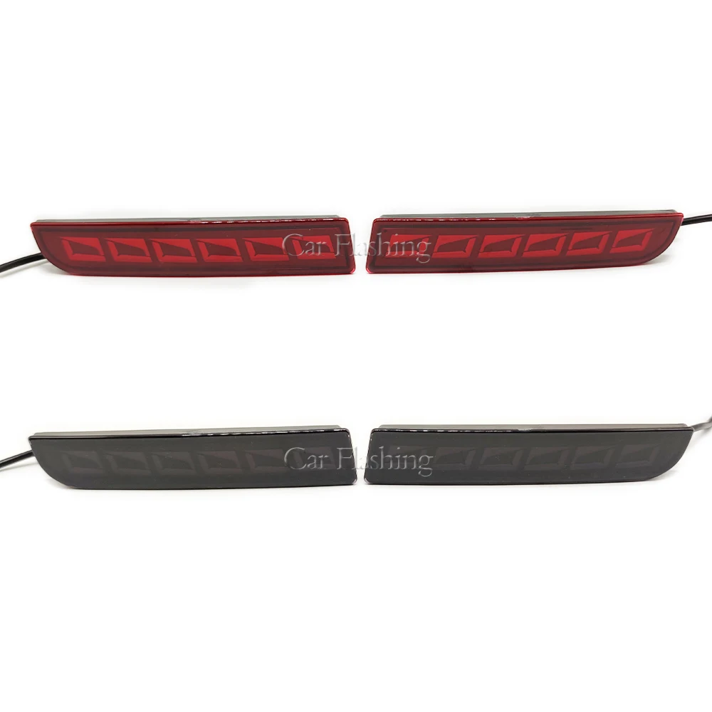 LED Rear Bumper Reflector Tail Brake turn signal Light For Mitsubishi Lancer EVO Evolution X Outlander Sport RVR ASX