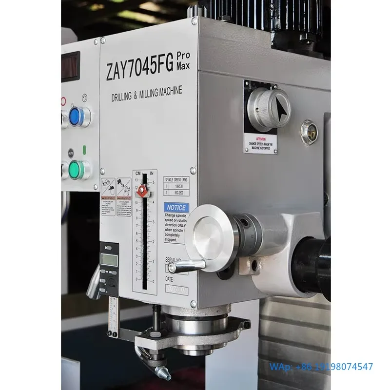 ZAY7045FG Pro Max Gear Head Drilling Milling Machine for Metal