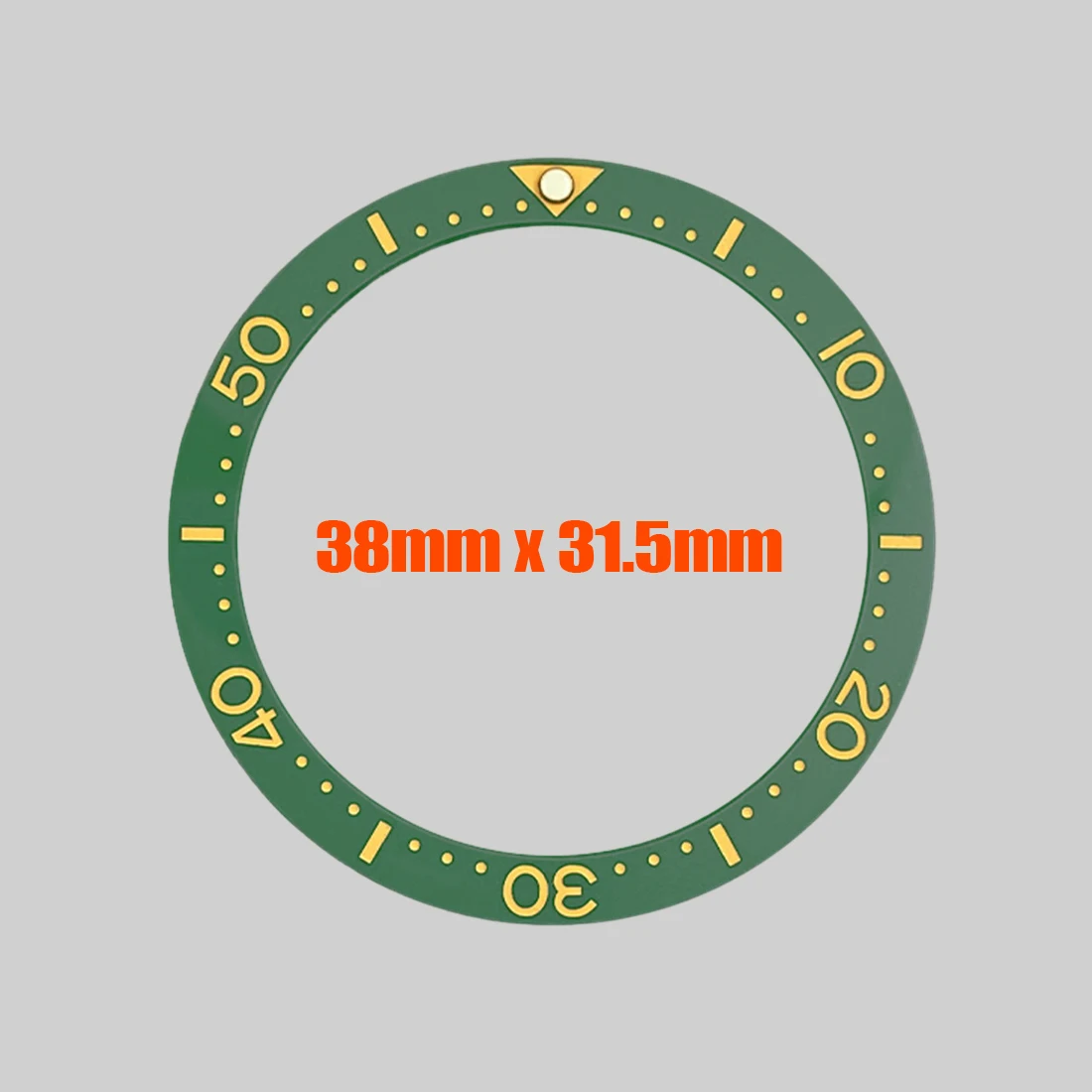 38mmx31.5mm Flat Ceramic Bezel Insert SRPD Bezel Ring Fit for Seiko SKX007 SKX009 SRPD Watch Case Ceramic Bezel Insert Parts