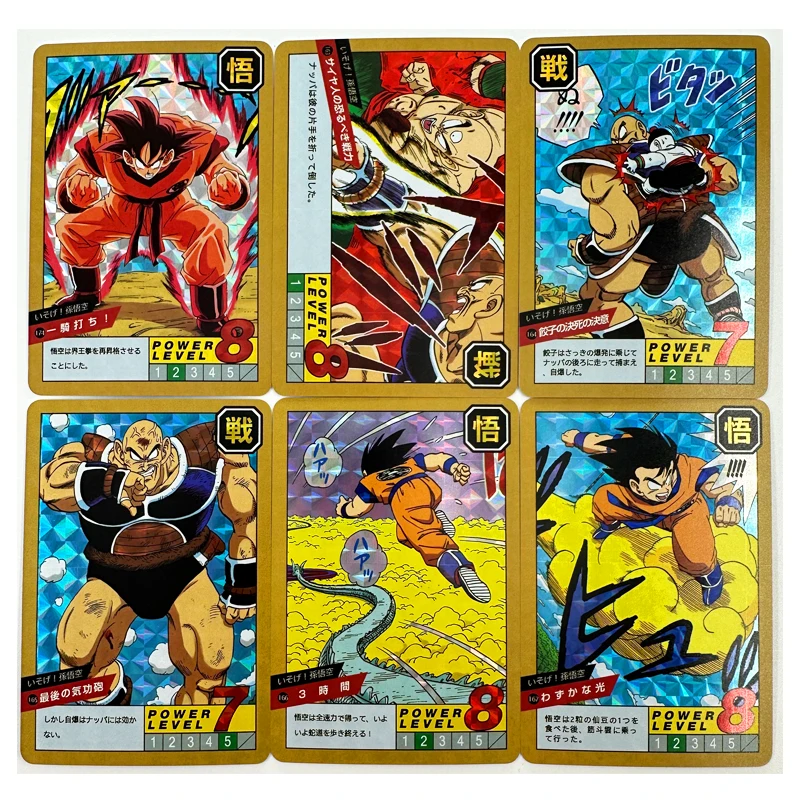 54-ピース-セットドラゴンボール悟空ベジータブルマランチ-z-gt-超サイヤ人ヒーローズバトルカード超本能ゲームコレクションカード
