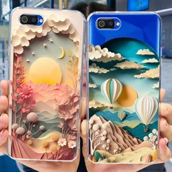 For OPPO A1K Case Oppo A3s Back Cover Soft Silicon TPU Transparent Capa For OppoA1K CPH1923 Oppo CPH1803 Bumper Coque Fundas
