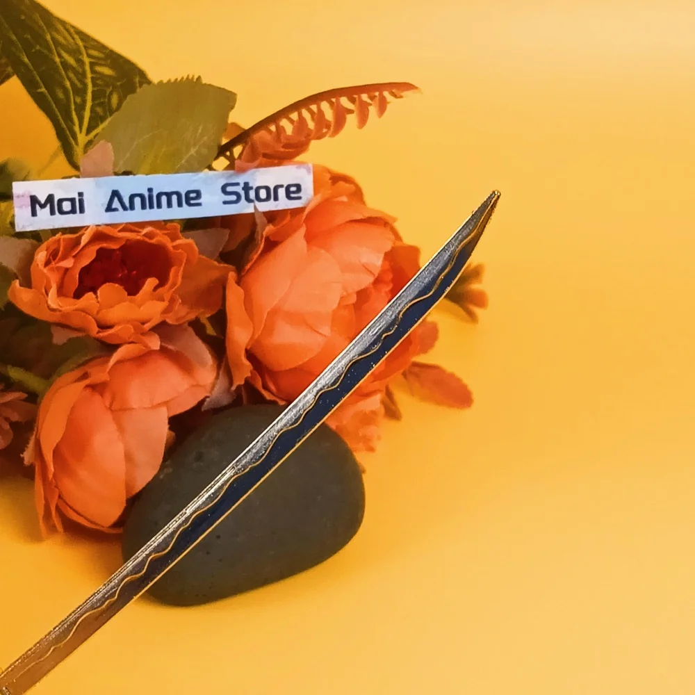 6in Metalen Roronoa Zoro Katana Nep Zwaard Staal Originele Samurai Sabel Anime Zoro Ninja Mes Real Sized Japanse Katana Speelgoed Gift