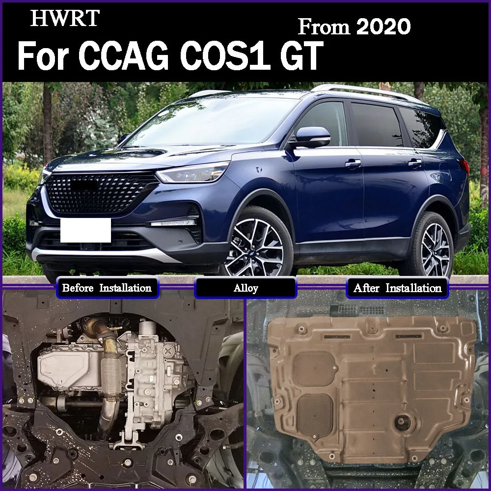 

Car Accessories Black Under Engine Guard Mudguard Board Splash Shield Mud Fender Plate Panel For CCAG COS1° GT‌‌ 2020 2.0T