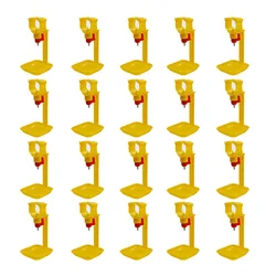 20Pcs Chicken Water Drinking Cups Automatic Chicken Water Nipple Drinker Nipple Drinker for Quail Nipple Drinkers for Chickens