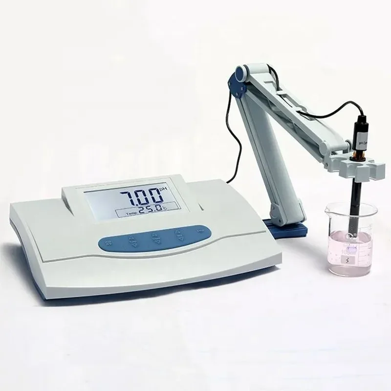 China Laboratory Thermal Bench Top Conductivity Meter With LED Display ME-DDS-307A Blue