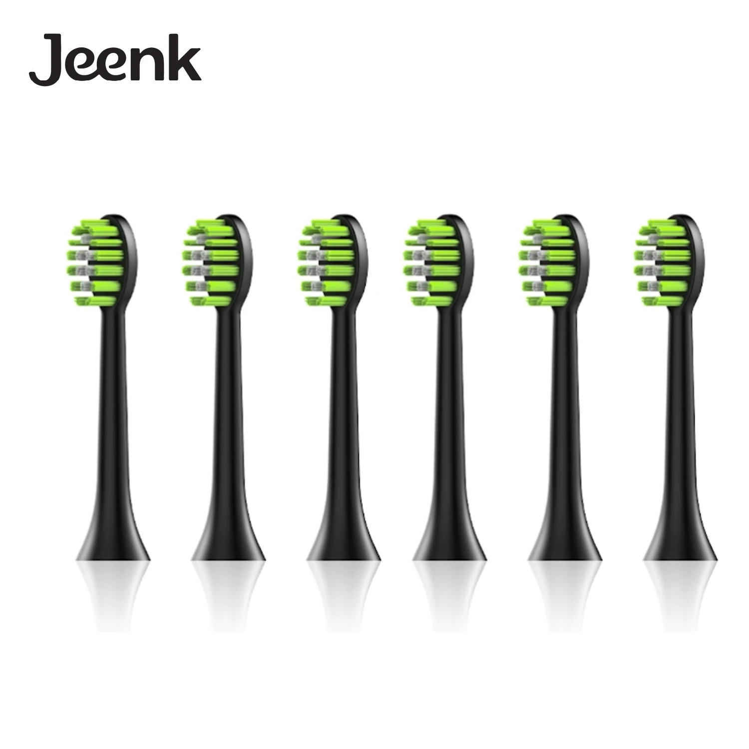 Jeenk فرشاة الأسنان الكهربائية استبدال رؤساء رؤوس فرشاة الأسنان الكهربائية 6 قطعة/المجموعة ل JK-Y05 رئيس مجموعات فرشاة الأسنان