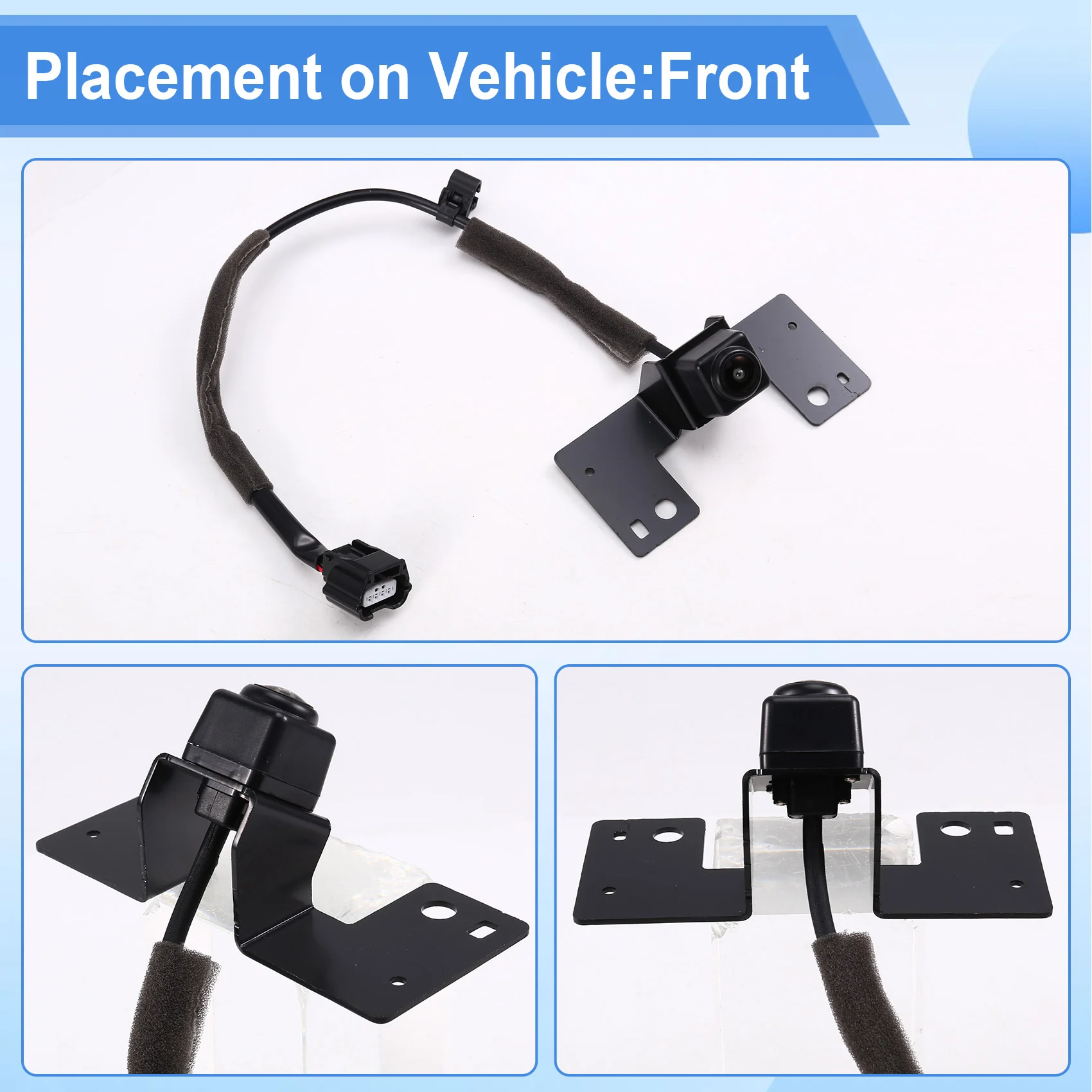 Новая камера переднего вида в сборе для Nissan Altima 2019-2024, резервная камера для помощи при парковке 284F1-6CA0A 284F16CA0A
