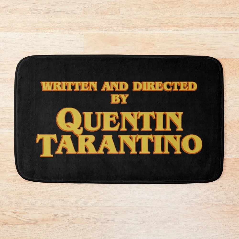 

Written and Directed by Quentin Tarantino Bath Mat Bathroom Utensils Rugs Baths DoorEntrance Door Waterproof Bathroom Rugs Mat