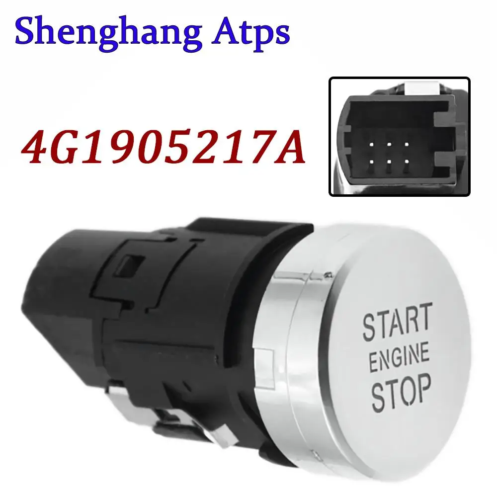 Engine Start Stop Switch Push Button 4G1905217A 4G1 905 217 A For Audi A6 C7 S6 A7 RS7 2012-2018