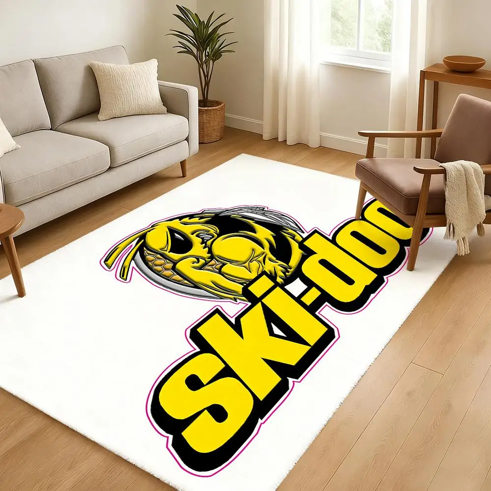 B-RPs Off Road Fans Floor Mat Soft Thickened Absorbent Non-Slip Bedroom Living Room Door Mat Home Decor Flannel Rugs